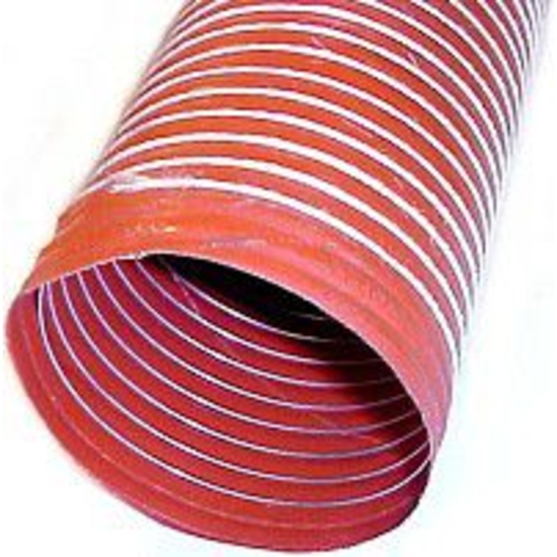 Brake Ducting 1.5′ ID Single-Ply Orange Silicone Duct Hose (11ft)