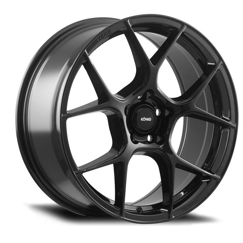 Konig Diverge 20X8.5 5X112 ET43 Gloss Black Flow Formed