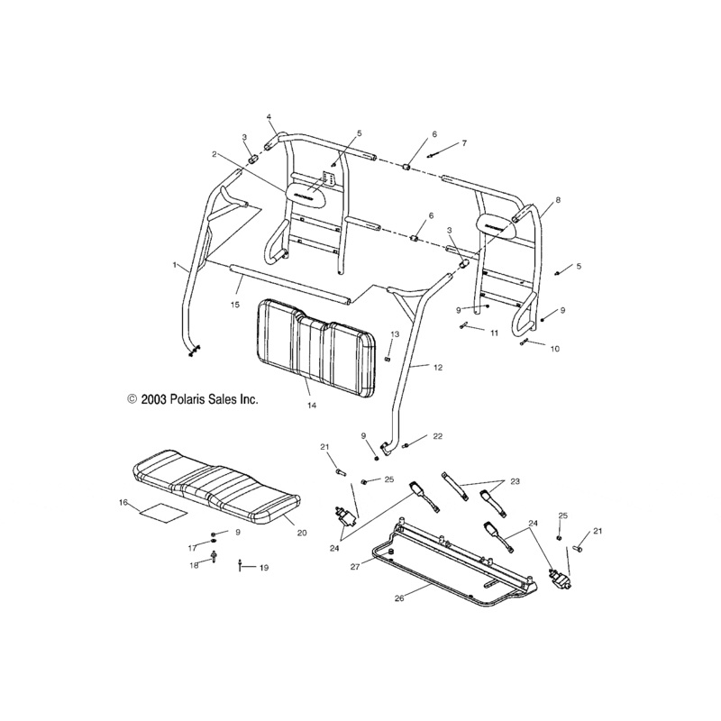 Washer,Flat(10) by Polaris