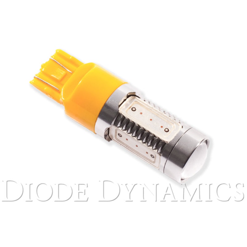 7443 LED Bulb HP11 LED Amber Single Diode Dynamics