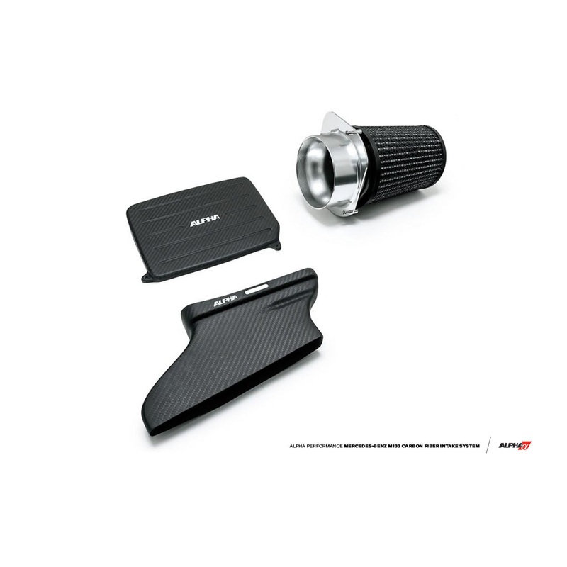 AMS Performance 14-18 Mercedes-Benz CLA 45 AMG 2.0T Alpha Intake System w/Carbon Fiber Duct & Lid
