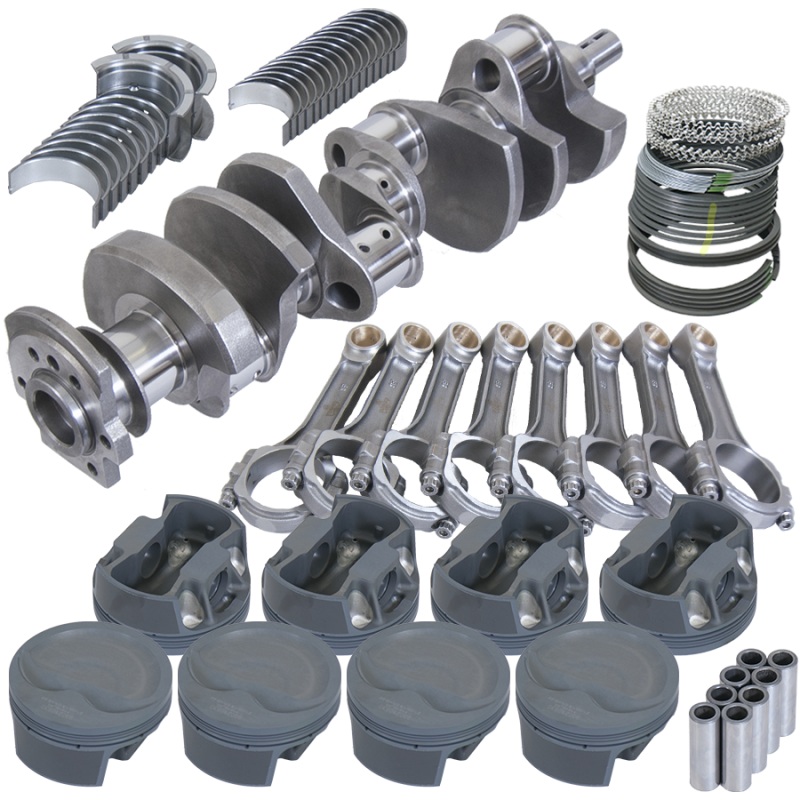 Eagle Chevy 350 3.750in Crank 6.000in I-Beam Rods -16cc 4.040in Pistons Rotating Assembly