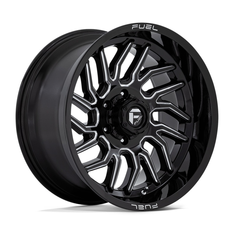 Fuel Wheels D807 Hurricane 20″ 6×135 Gloss Black Milled