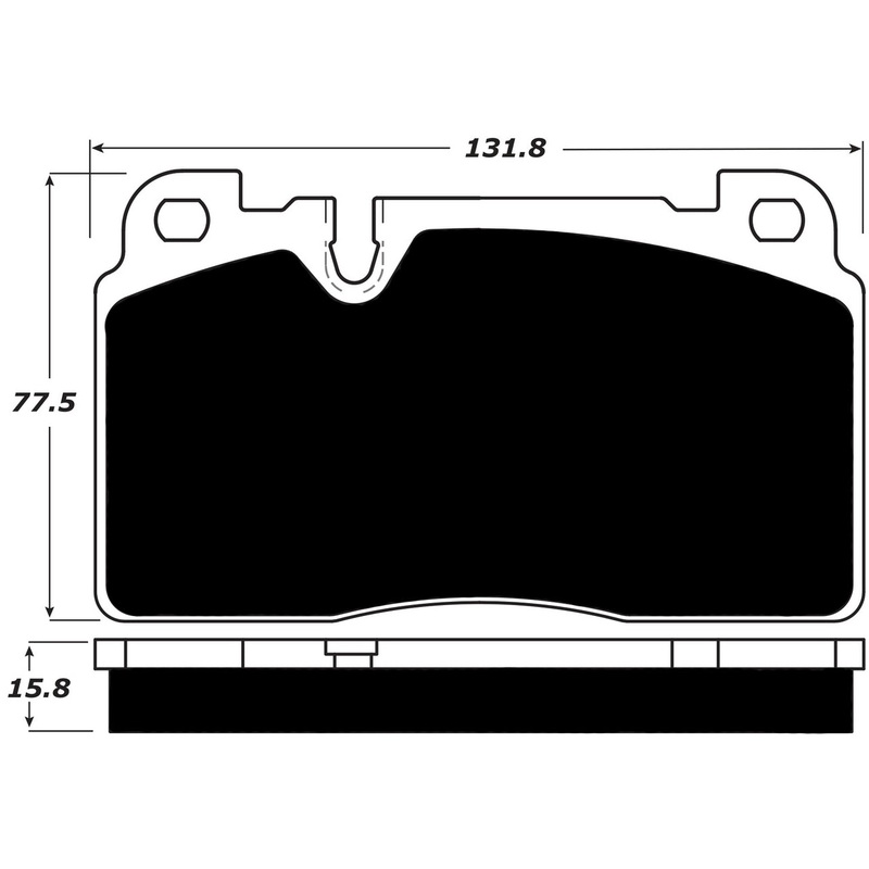 Porterfield Brake Pads for 2014 AUDI Q5 – 3.0T w/Brembo Calipers