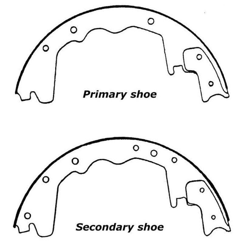 Porterfield Brake Shoes for 1999 FORD F150 4WD Rear Drum 7 Lug