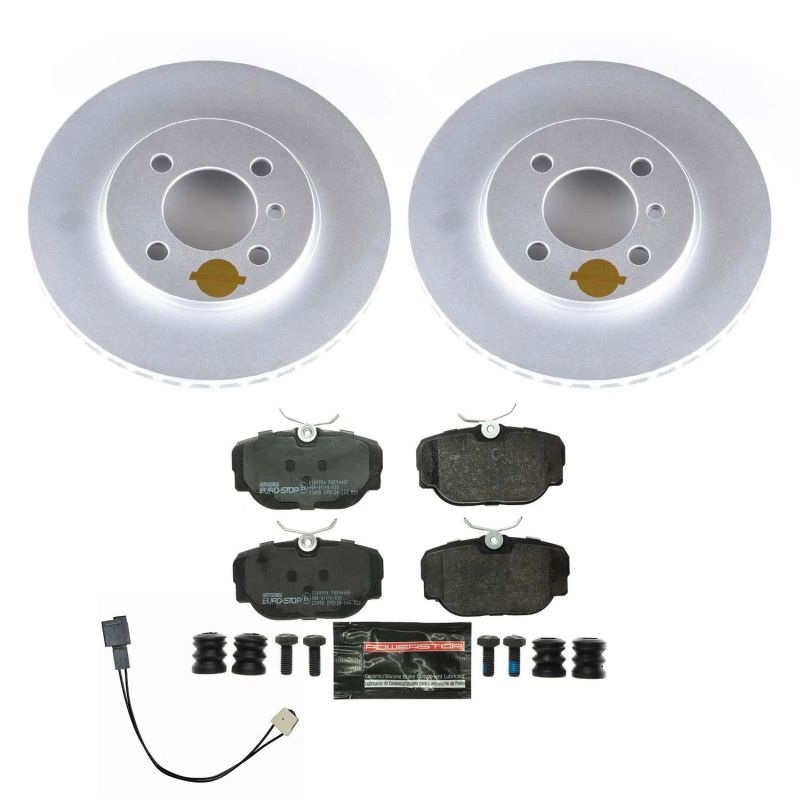 PowerStop Power Stop 91-92 BMW 318i Front Euro-Stop Brake Kit
