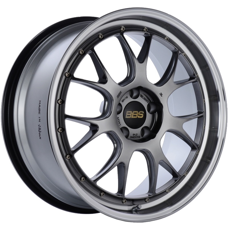 BBS LM-R 20×9.5 5×114.3 ET40 CB66 Diamond Black Center Diamond Cut Lip Wheel