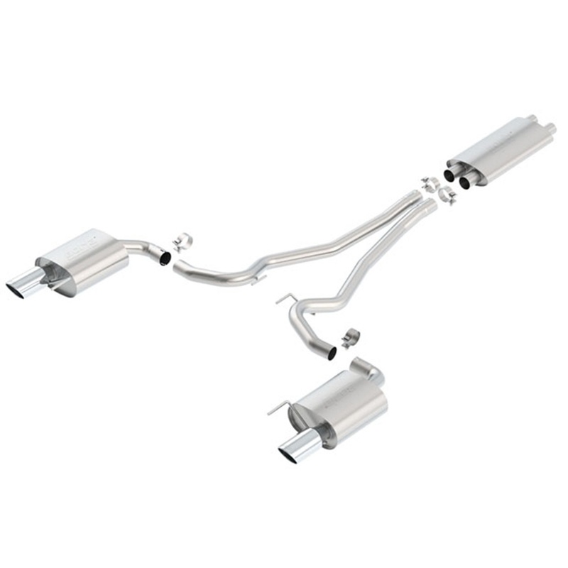 Borla Cat-Back Exhaust System – EC-Type – Touring | 2015-2017 Ford Mustang 5.0L (1014040)