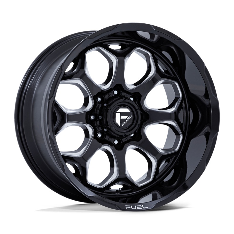 Fuel Wheels FC862 Scepter 22″ 6×139.7 Gloss Black Milled