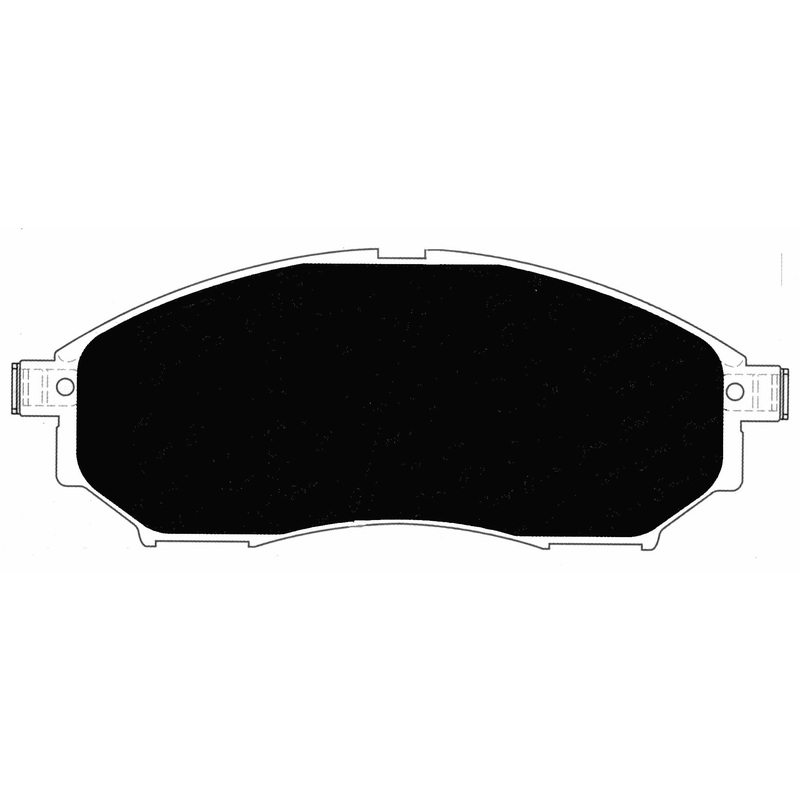 Porterfield Brake Pads for 2014 INFINITI QX70- V6