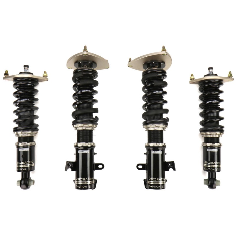 BC Racing BR Series Extreme Low Coilovers – 2014-2018 Forester