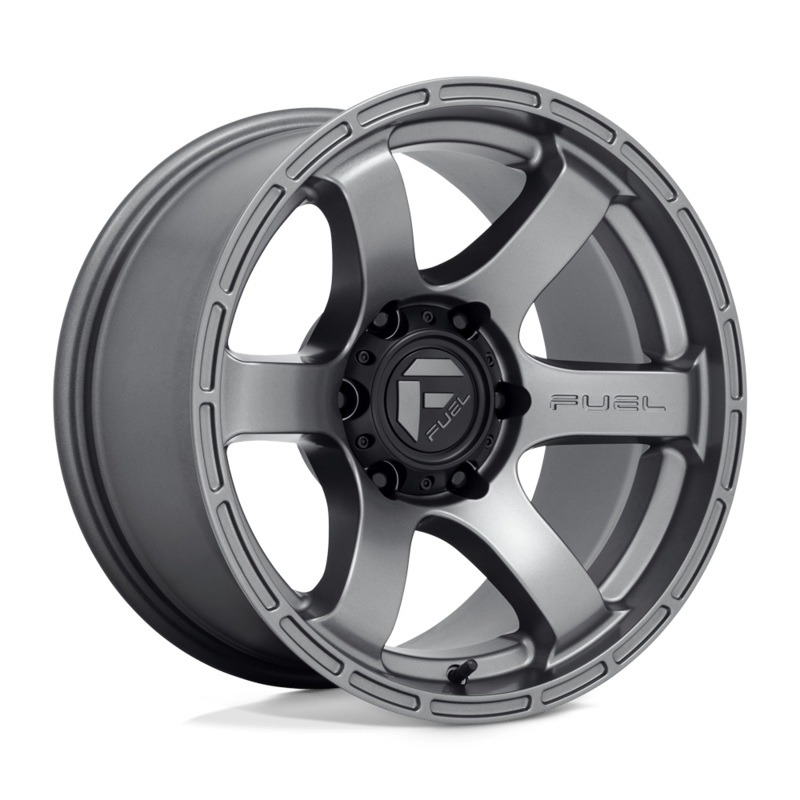 Fuel Wheels D767 Rush 17″ 6×139.7 Matte Gun Metal