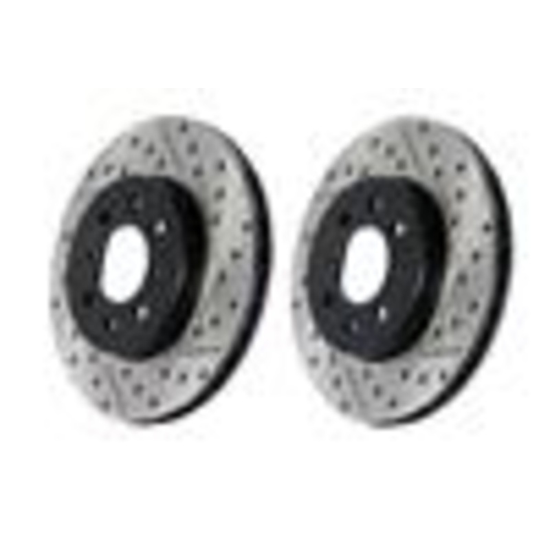 Stoptech Centric Slotted & Drilled OE Design Brake Rotor