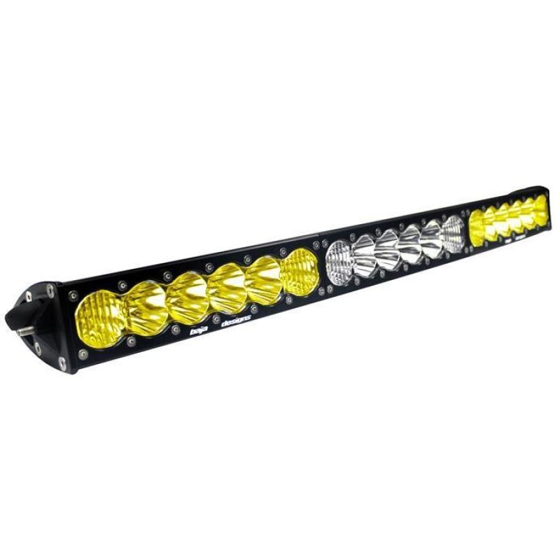 Baja Designs OnX6 Arc Series Dual Control Pattern 30in LED Light Bar – Amber/White