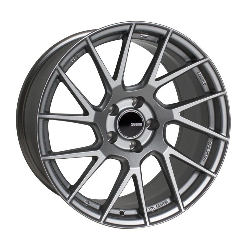 Enkei TM7 17×9.0 5×114.3 35mm Offset 72.60 Bore Storm Gray Wheel
