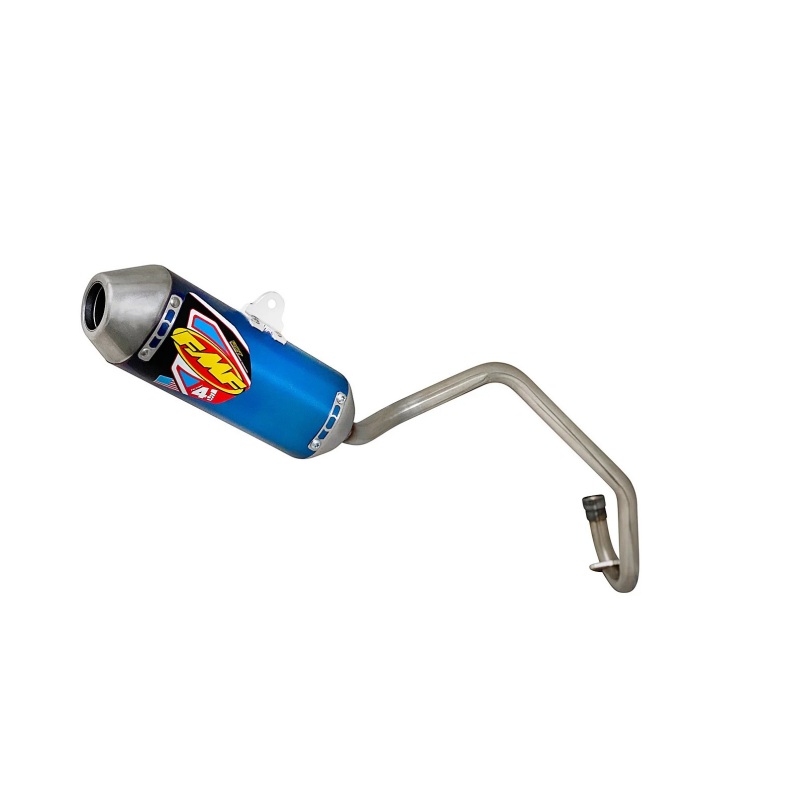 FMF Racing Kawasaki KLX110/L 02-24/ Suzuki DRZ110 03-05 SS Anod TI Mini Moto Fact 4.1 SO w/SS Header