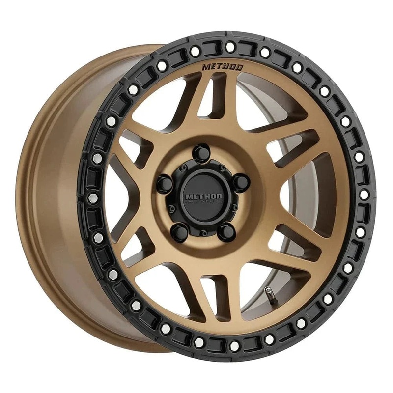 Method Race Wheels MR312 17″ 5×139.7 Method Bronze/Black Street Loc
