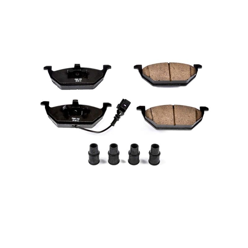PowerStop Power Stop 98-06 Volkswagen Beetle Front Z17 Evolution Ceramic Brake Pads w/Hardware