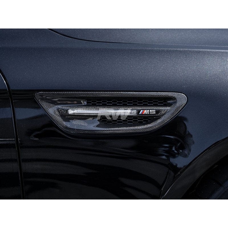 RW Carbon Carbon Fiber Fender Grilles – BMW / F10 / M5