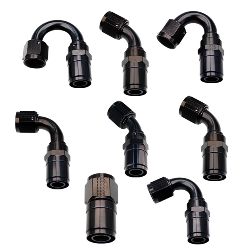Fragola -16AN Race-Rite Crimp-On Hose End 90 Degree