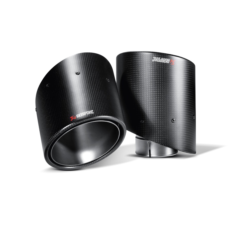 Akrapovic 08-14 Mitsubishi Lancer Evolution Tail Pipe Set (Carbon)