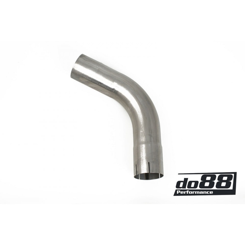 Exhaust pipe steel 60 degree 3,5” (89mm)