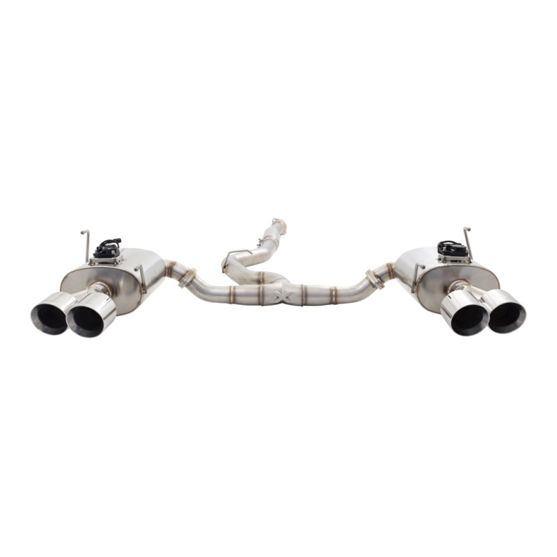 XForce [11-21 WRX/STI Sedan] Stainless Steel 3″ High Flow Cat-Back System with Varex Rear Mufflers