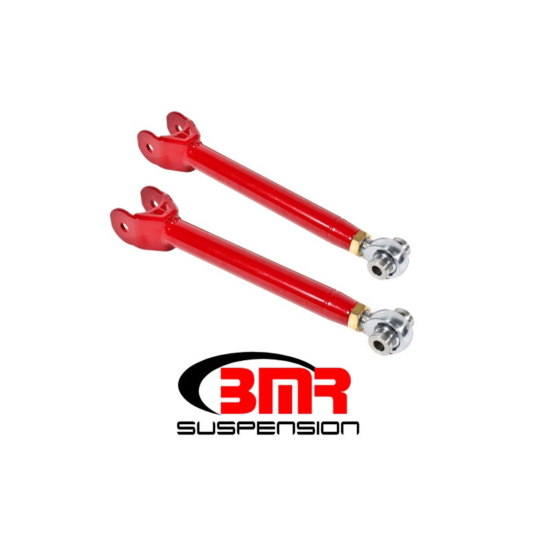 BMR 16-17 6th Gen Camaro Lower Trailing Arms w/ Single Adj. Rod Ends – Red