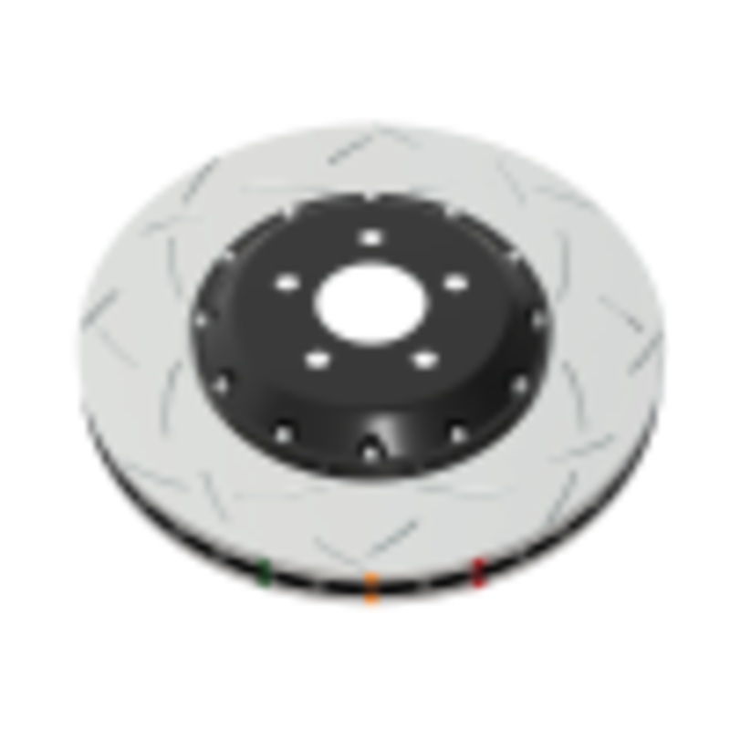 DBA 2022+ Volkswagen Golf R Mk8 5000 Series T3 Slotted 2 Piece Front Rotor
