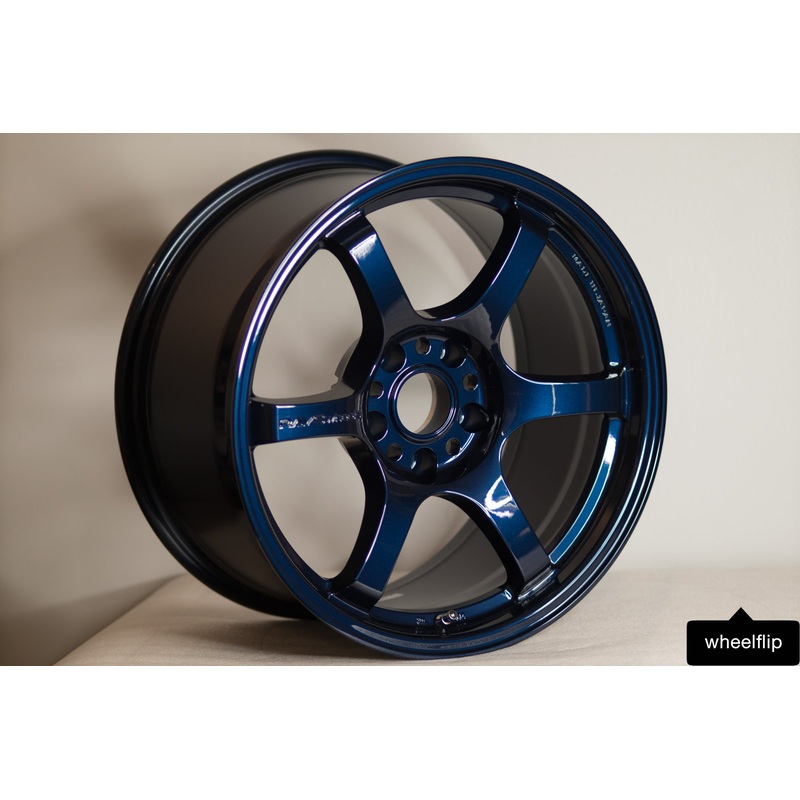 Gram Lights 57DR 17×9 +38 5×100 Eternal Blue Pearl (SET)