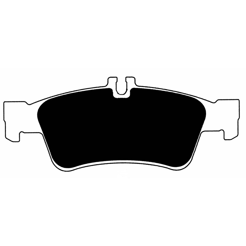 Porterfield Brake Pads for 2009 MERCEDES-BENZ CL500