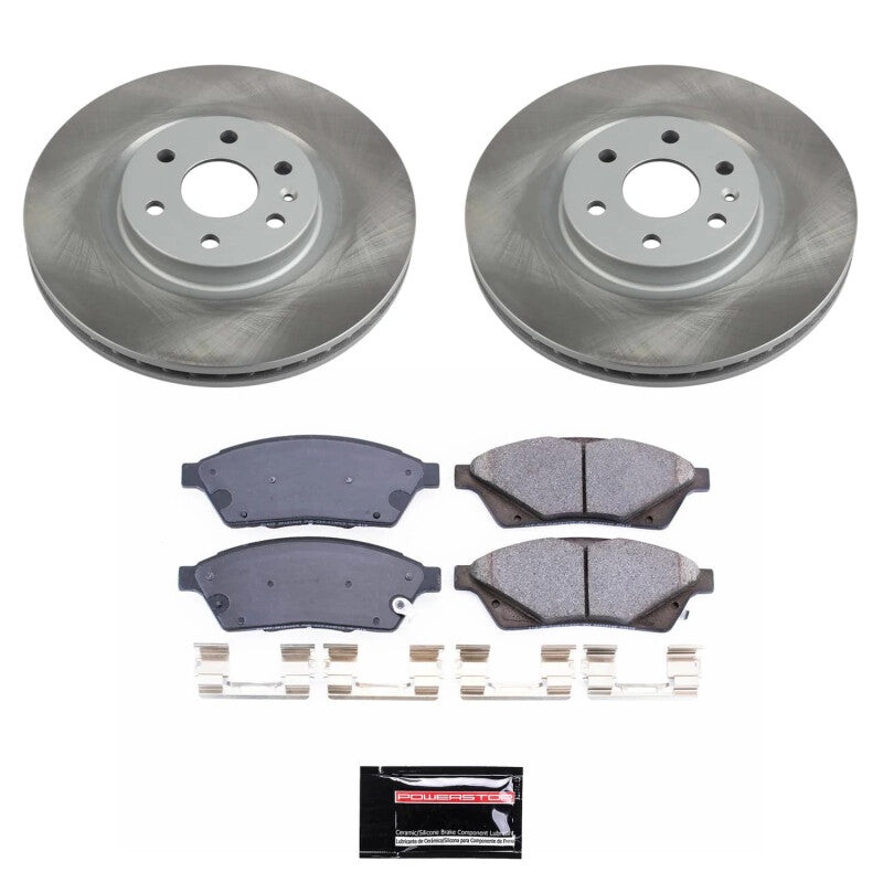 PowerStop Power Stop 2011 Saab 9-4X Front Semi-Coated Rotor Kit